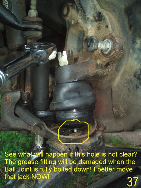 Nissan 720 Pickup Ball Joint Replacement