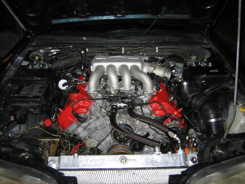 Nissan 240sx VH45DE Engine Swap.