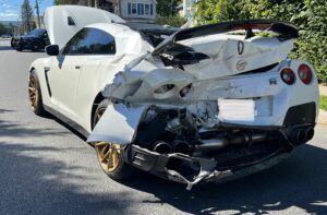 nissan gtr wrecked