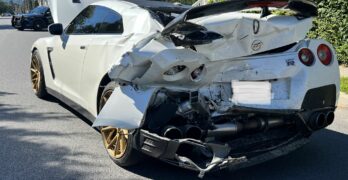 nissan gtr wrecked